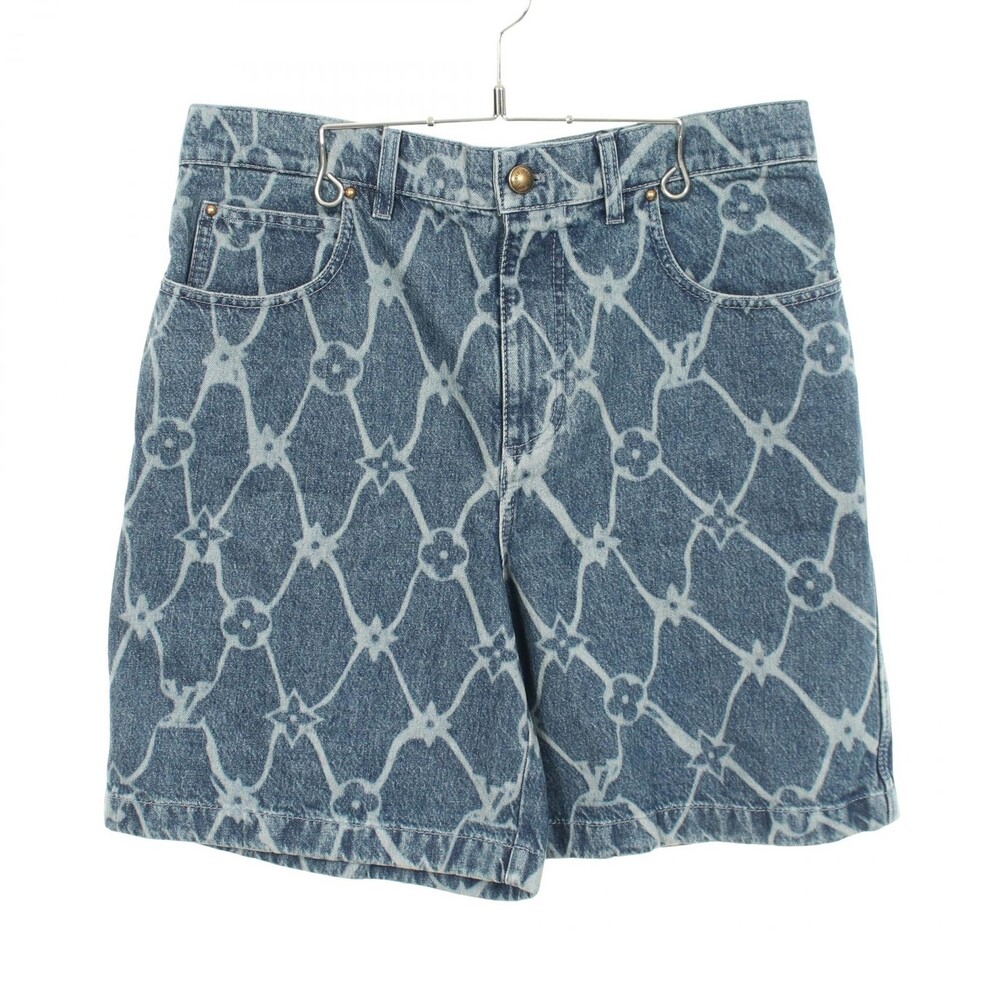Louis Vuitton Wash Denim Pants Shorts #318344L15B